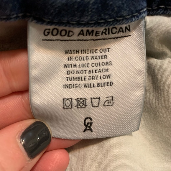 HP 12/21🏅Good American good legs jeans plus - Picture 6 of 7